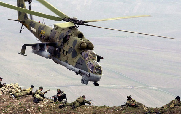 Служащие Нацгвардии Украины по дешевке продали два боевых вертолета