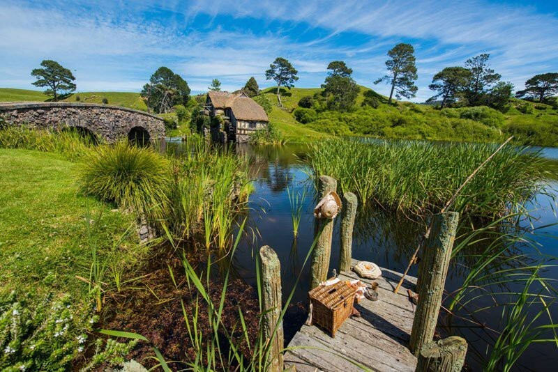 Хоббитон - реальное сказочное место в Новой Зеландии