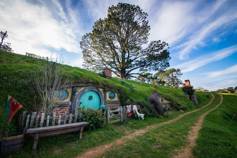 Хоббитон - реальное сказочное место в Новой Зеландии