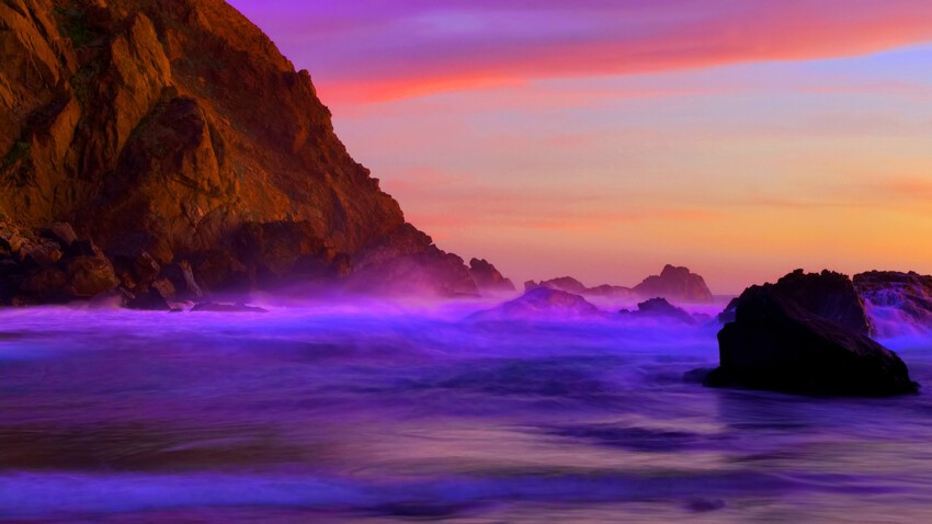 В древности океан был фиолетовым.