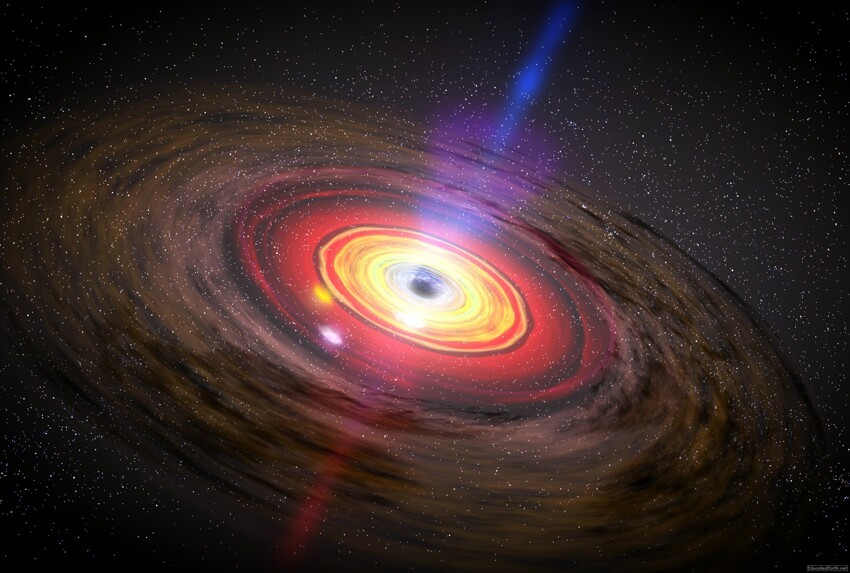 Любая материя может стать чёрной дырой.