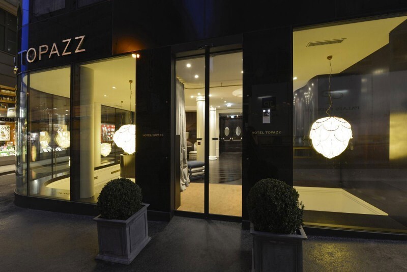 Интерьер и экстерьер отеля Topazz в Вене