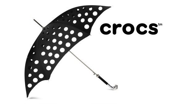 9. Самый жуткий зонт от обувной компании Crocs