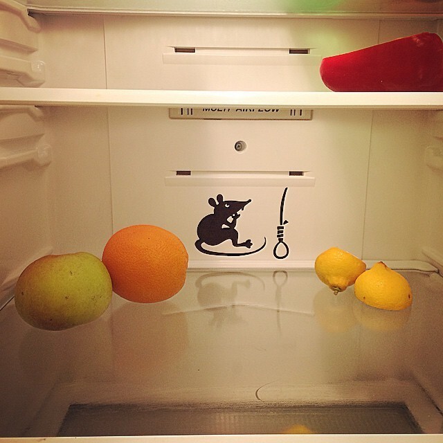 Креативные холодильники в Instagram*