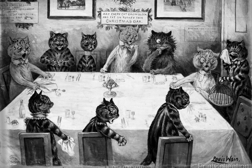 Грустная история о художнике, который рисовал котиков