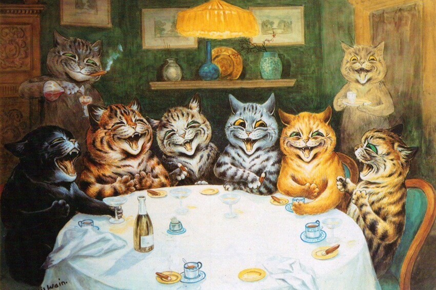 Грустная история о художнике, который рисовал котиков