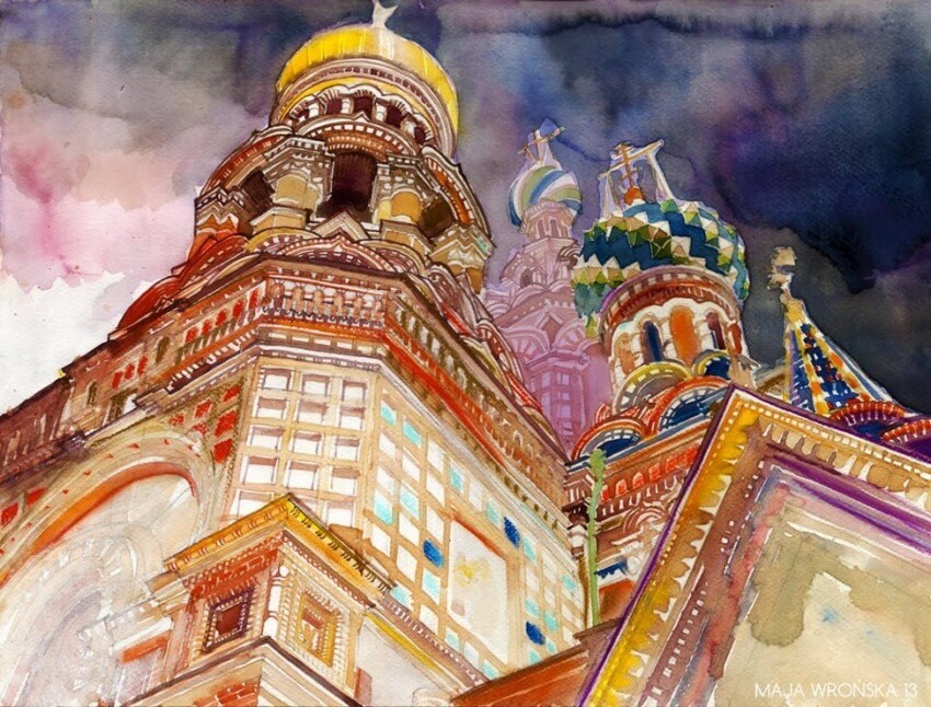 Шедевры акварели