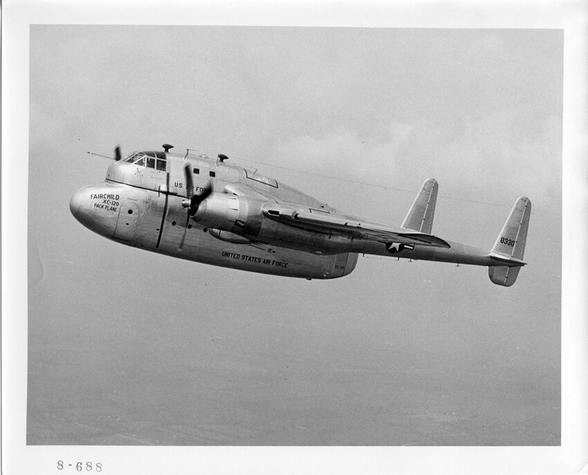 Воздушная фура Fairchild C-120 Packplane