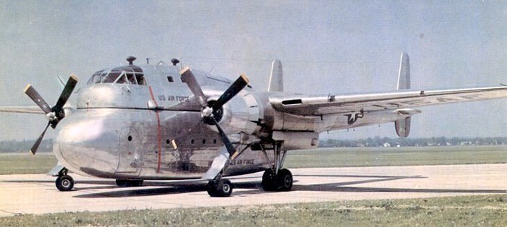 Воздушная фура Fairchild C-120 Packplane