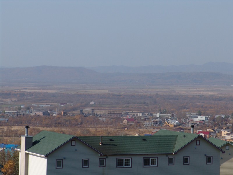 Американский городок на Сахалине