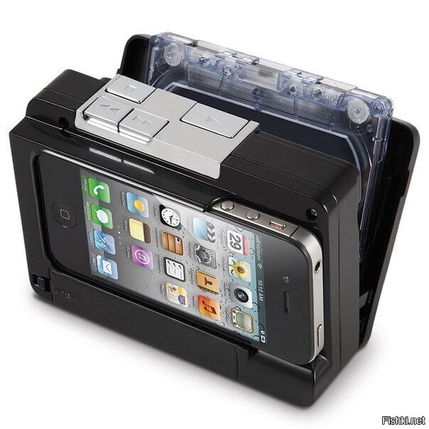 Аппарат для перезаписи кассет на iPhone
