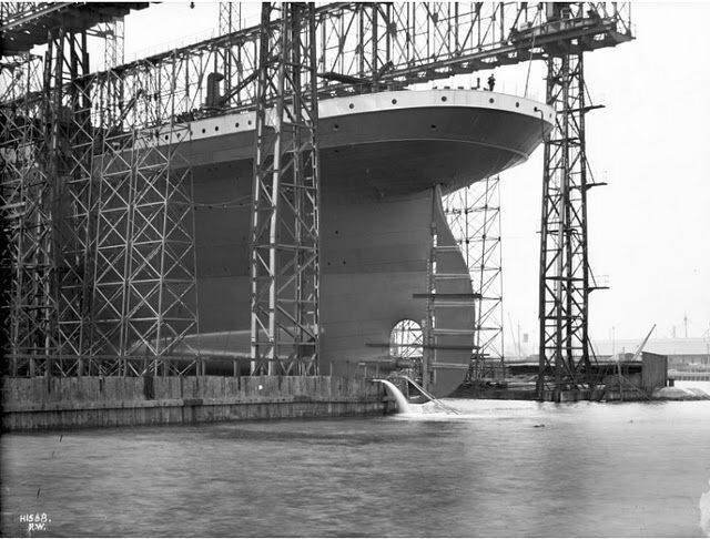 Как строили легендарный Титаник