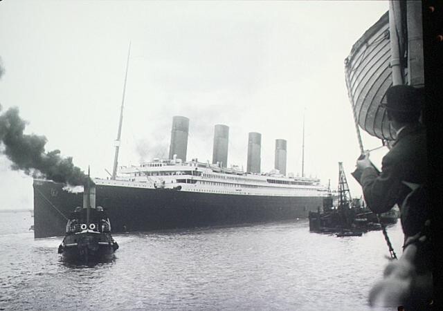 Титаник в Квинстауне. 1912 г.
