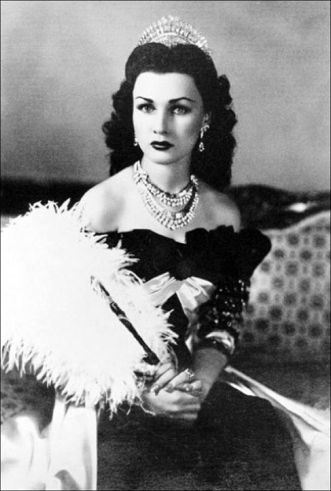 Фавзия Фуад, королева Ирана и Египта, 1939 г.