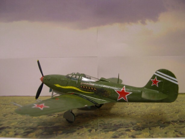 Модель самолёта Bell P-39 Airacobra Амет-Хана Султана