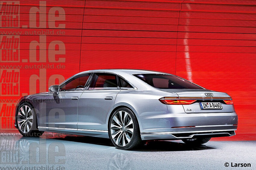 Новая Audi A8: грядет революция в дизайне