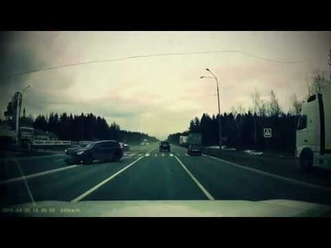 Авария на трассе М1 в Беларусии  