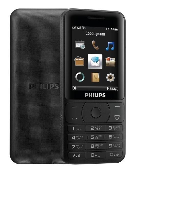 Телефон Philips Xenium E180: до 139 дней ожидания