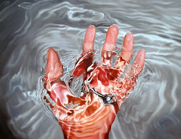 Фотореалистичные рисунки капель воды