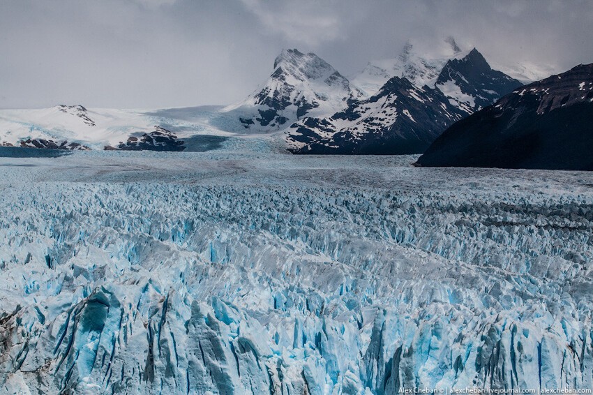  Патагония: ледник Перито-Морено