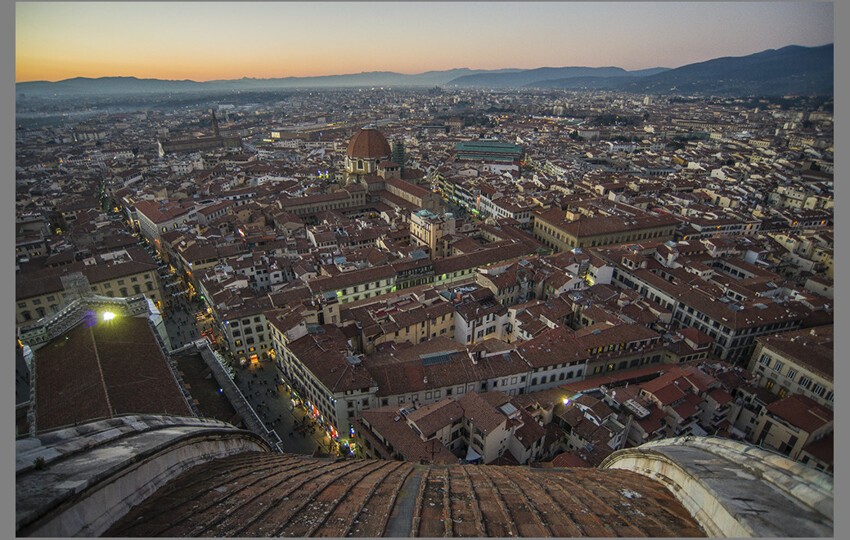 Флоренция с высоты
