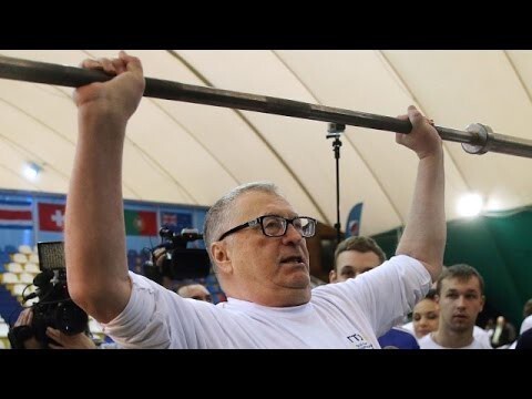 Как Жириновский ГТО сдавал 