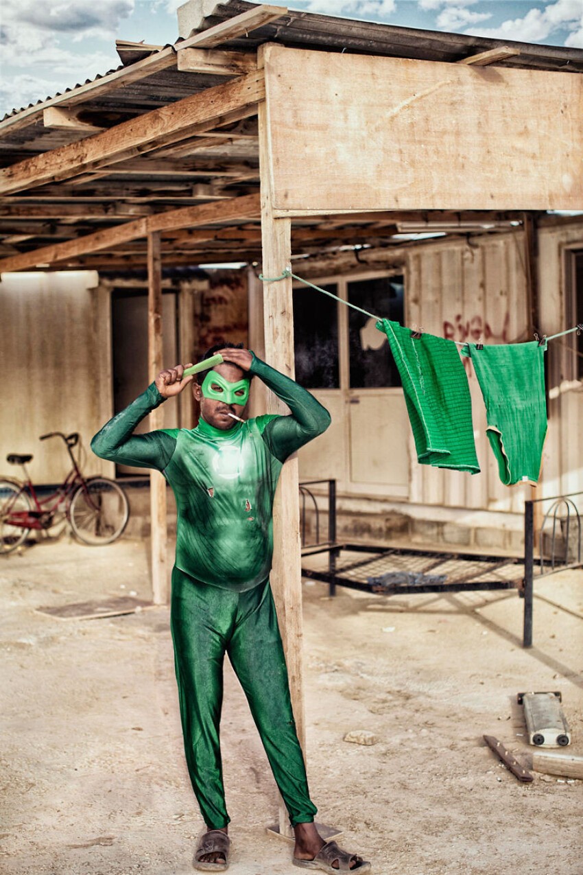 Зелёный Фонарь (мужчина) - Мохаммед, Бангладеш