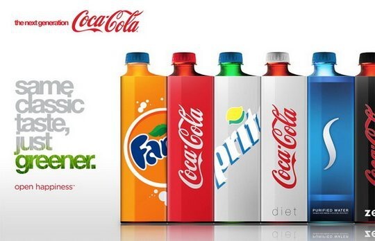 24. Экономная упаковка “Coca-Cola” (Дизайнер – Andrew Kim)