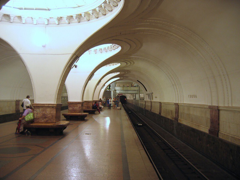 Станция метро «Сокол»