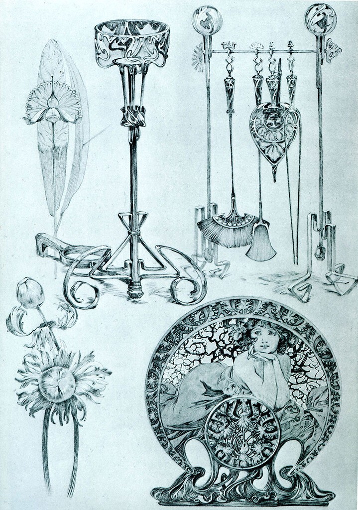 Рисунки для альбома "Декоративные элементы".