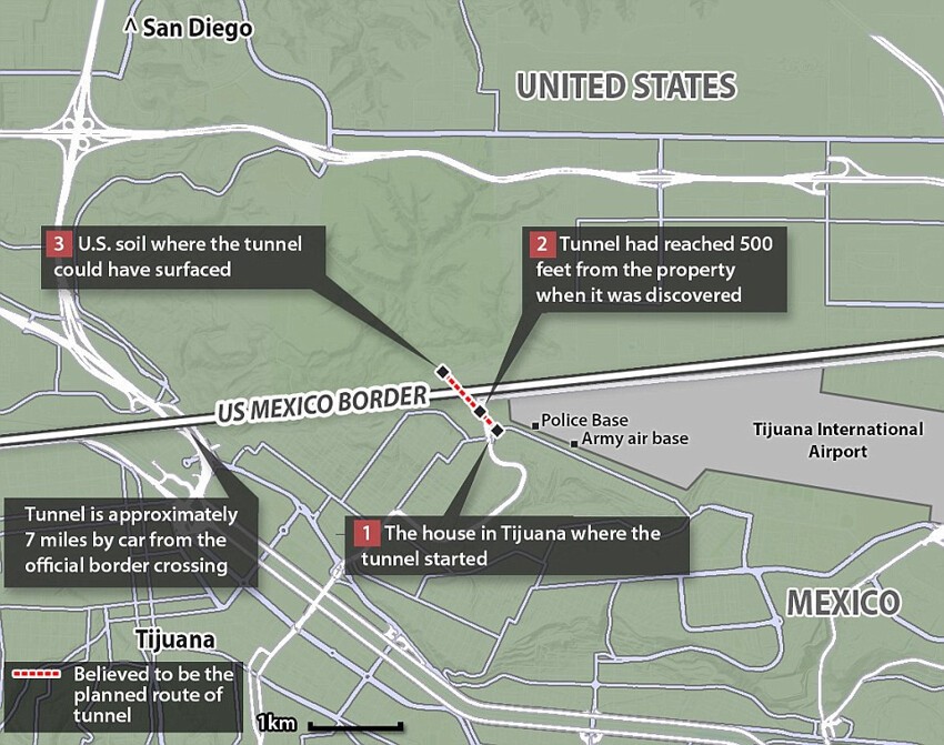 Нарния по-мексикански: тоннель из шкафа в Мексике в США