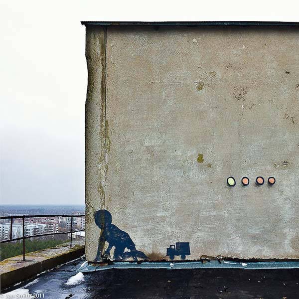 Чернобыльское граффити