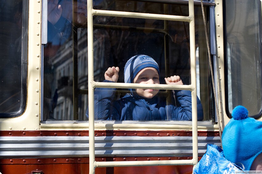 По улицам трамвай водили: парад на 116-летие московского трамвая