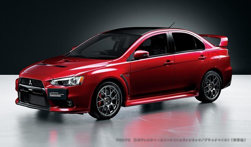 В Японии начались продажи последних Lancer Evolution