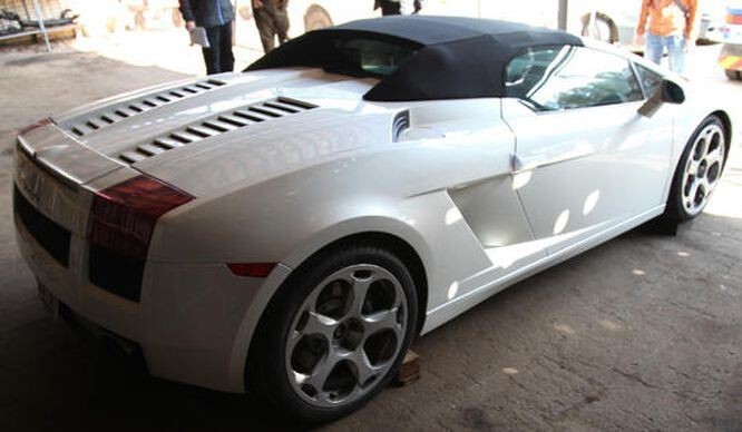 В Беларуси продают конфискованный Lamborghini Gallardo