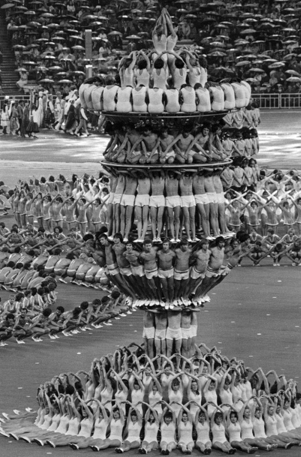 Церемония открытия Олимпийских игр, Москва, 1980 г. 