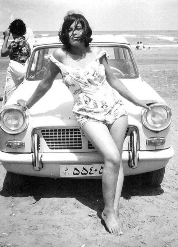 Иранская женщина до Исламской революции, Иран, 1960 г. 