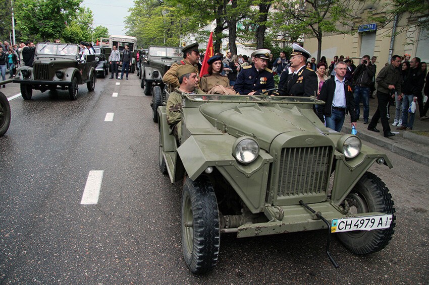 Как Севастополь отмечал День Победы в 2014 году