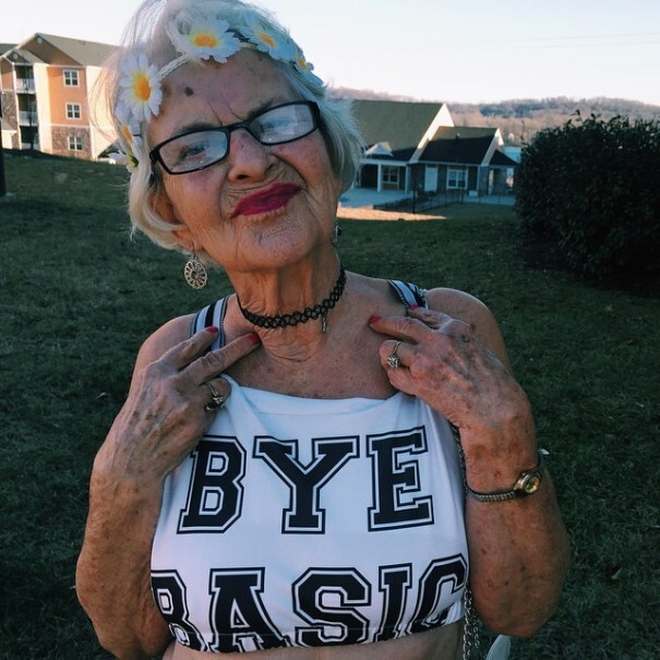 Instagram* 86-летней бабушки