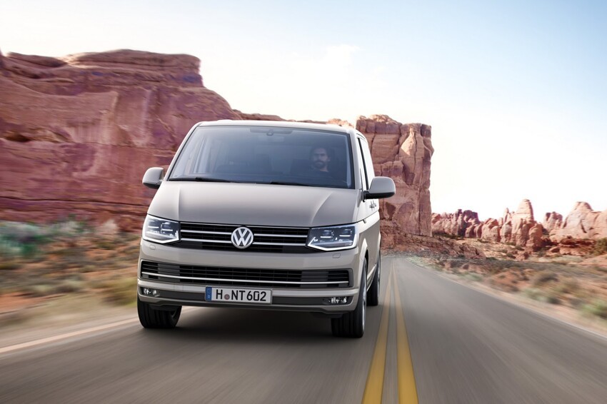 Немцы презентовали новое семейство Volkswagen T6