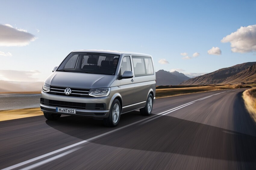Немцы презентовали новое семейство Volkswagen T6