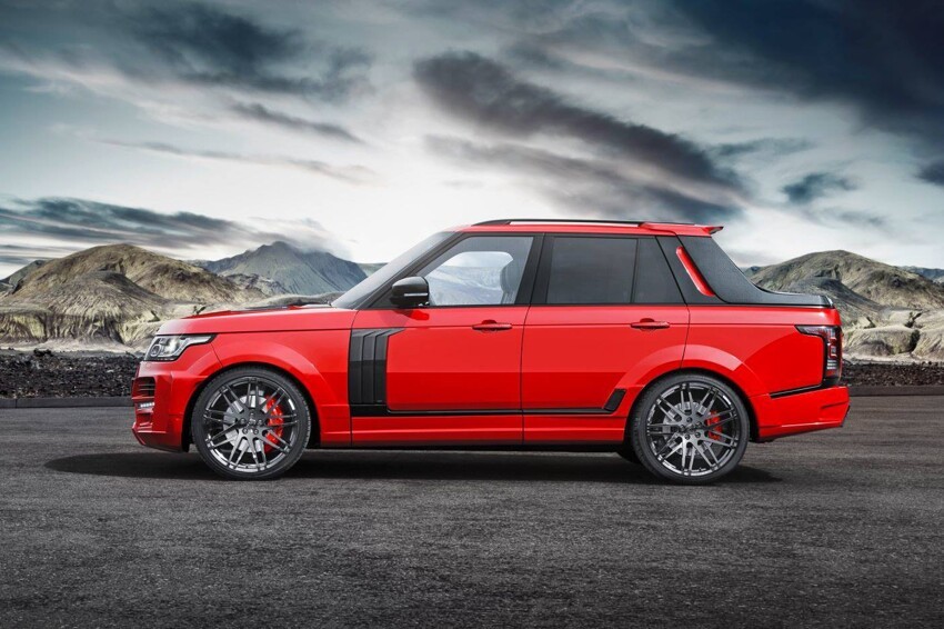 Какой пикап получился из Range Rover