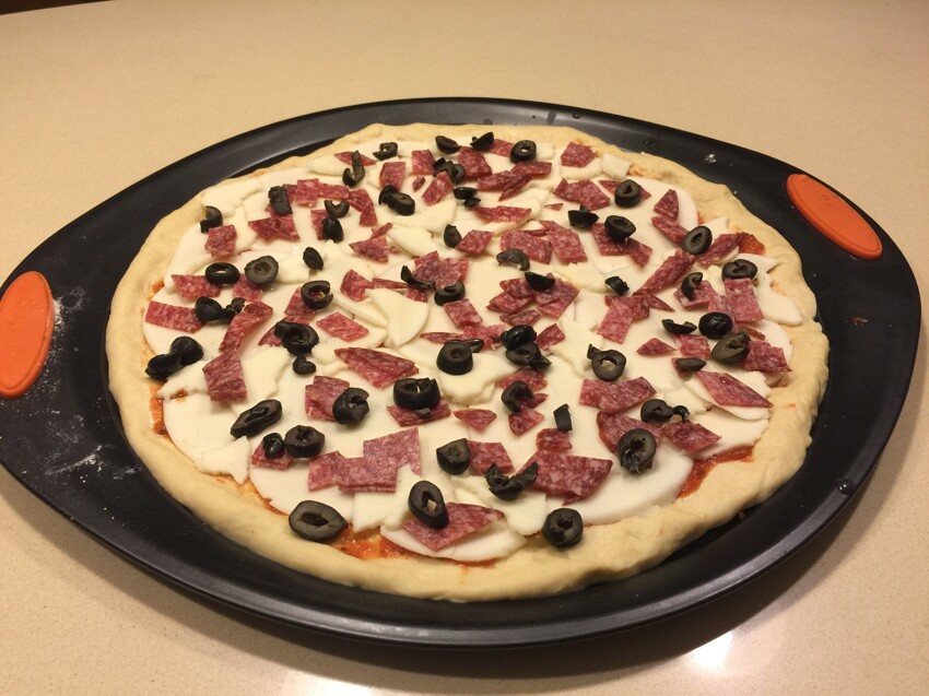 Итальянская пицца у вас дома! быстро и вкусно!  