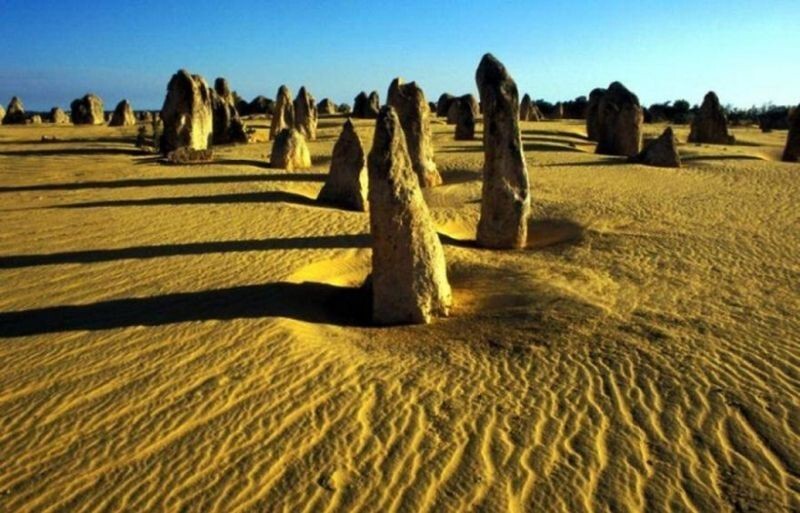 Пустыня с башенками в Австралии