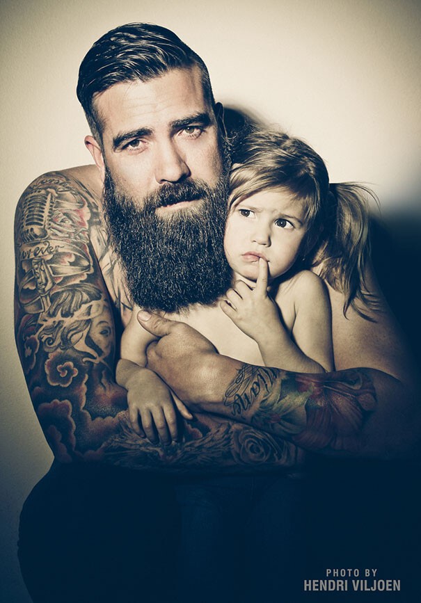 Дети и их татуированные родители