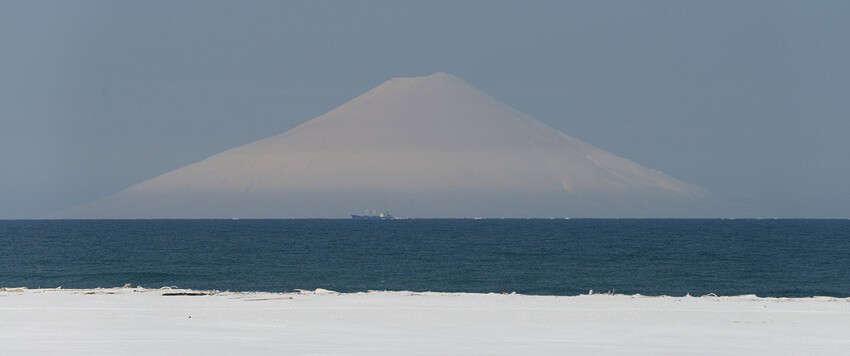 Алаид в Охотском море