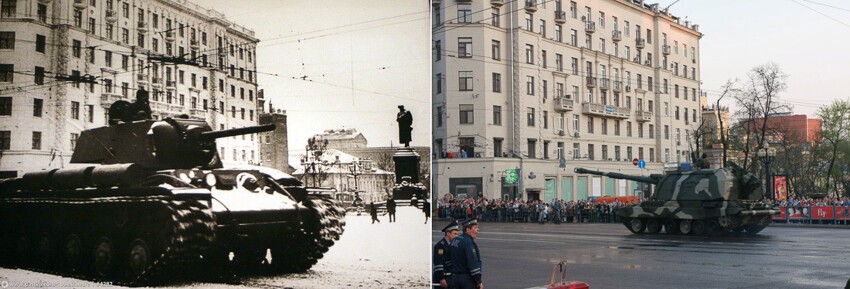 Прогулка по Москве 1941 года