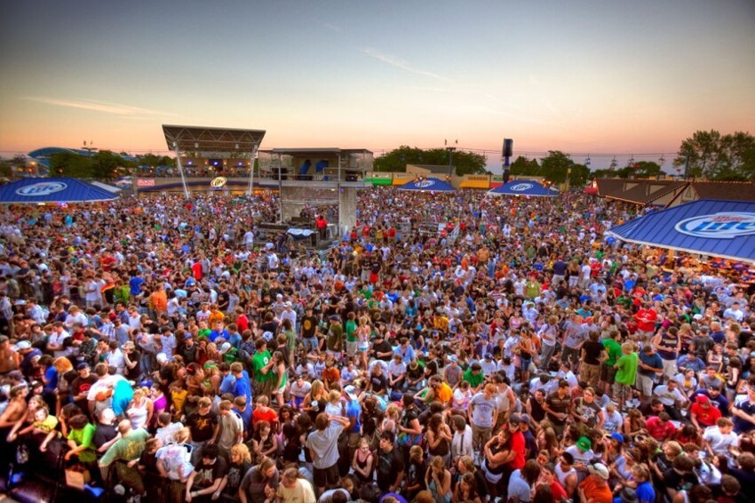 8 - Summerfest в Милуоки, 850000 посетителей