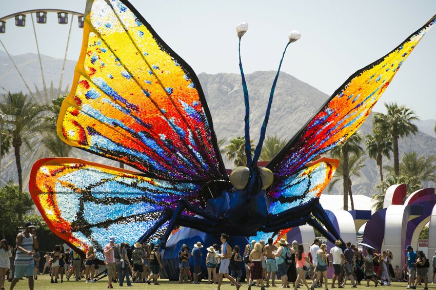 Фестиваль музыки и искусств в долине Коачелла, Индио, Калифорния, США