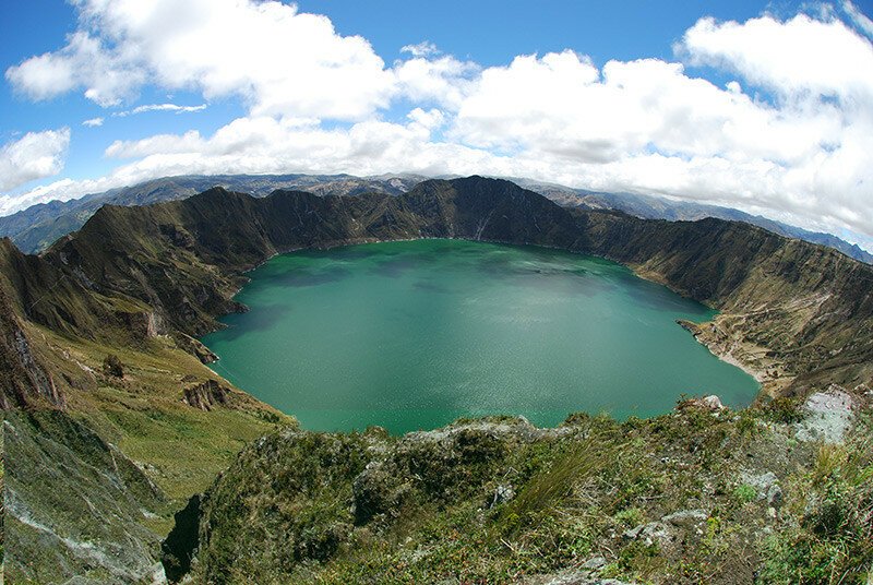 1. Озеро Килатоа (Quilotoa), Эквадор